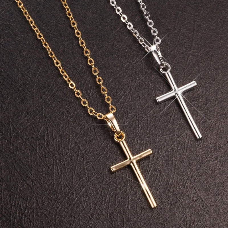 Crystal Cross Necklace