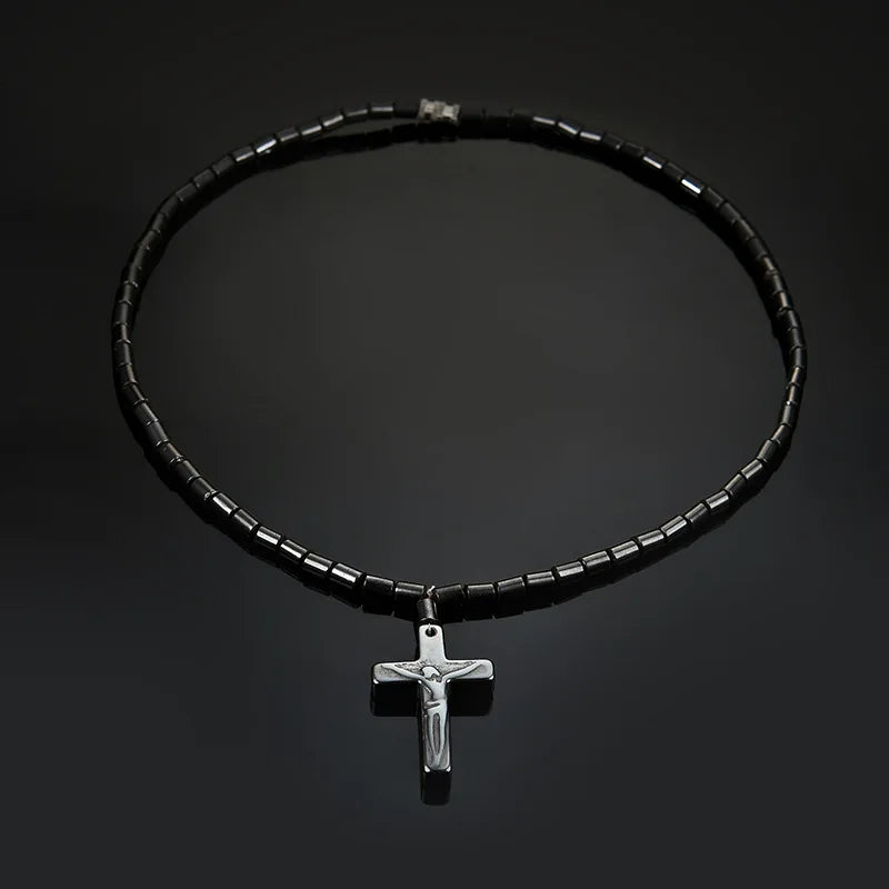 Crystal Cross Necklace