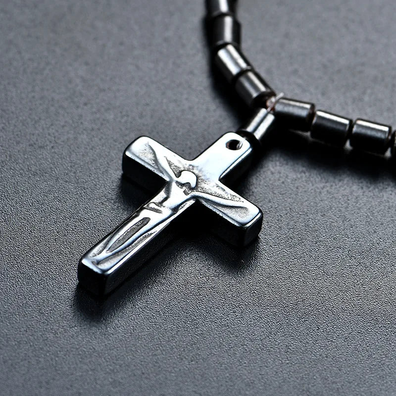 Crystal Cross Necklace