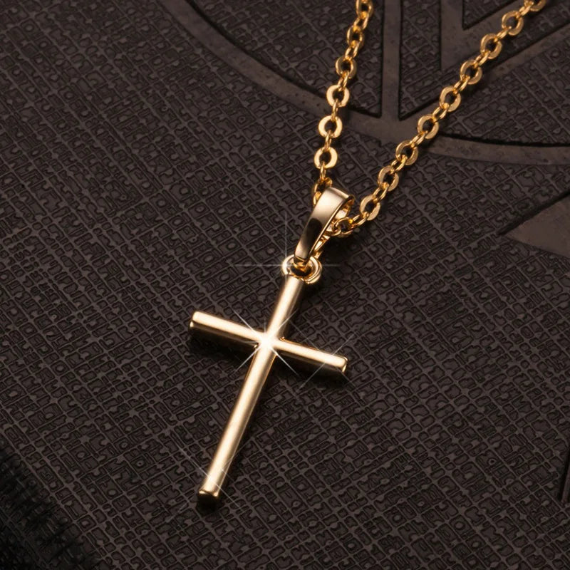 Crystal Cross Necklace